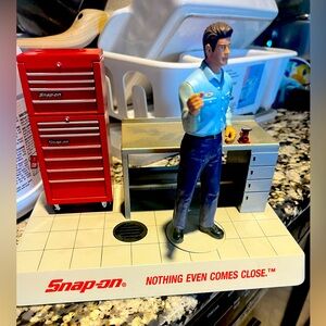 Snap-On Tools Motion & Sound “Nothing Even Comes Close” Mechanical Bank Rare NOB